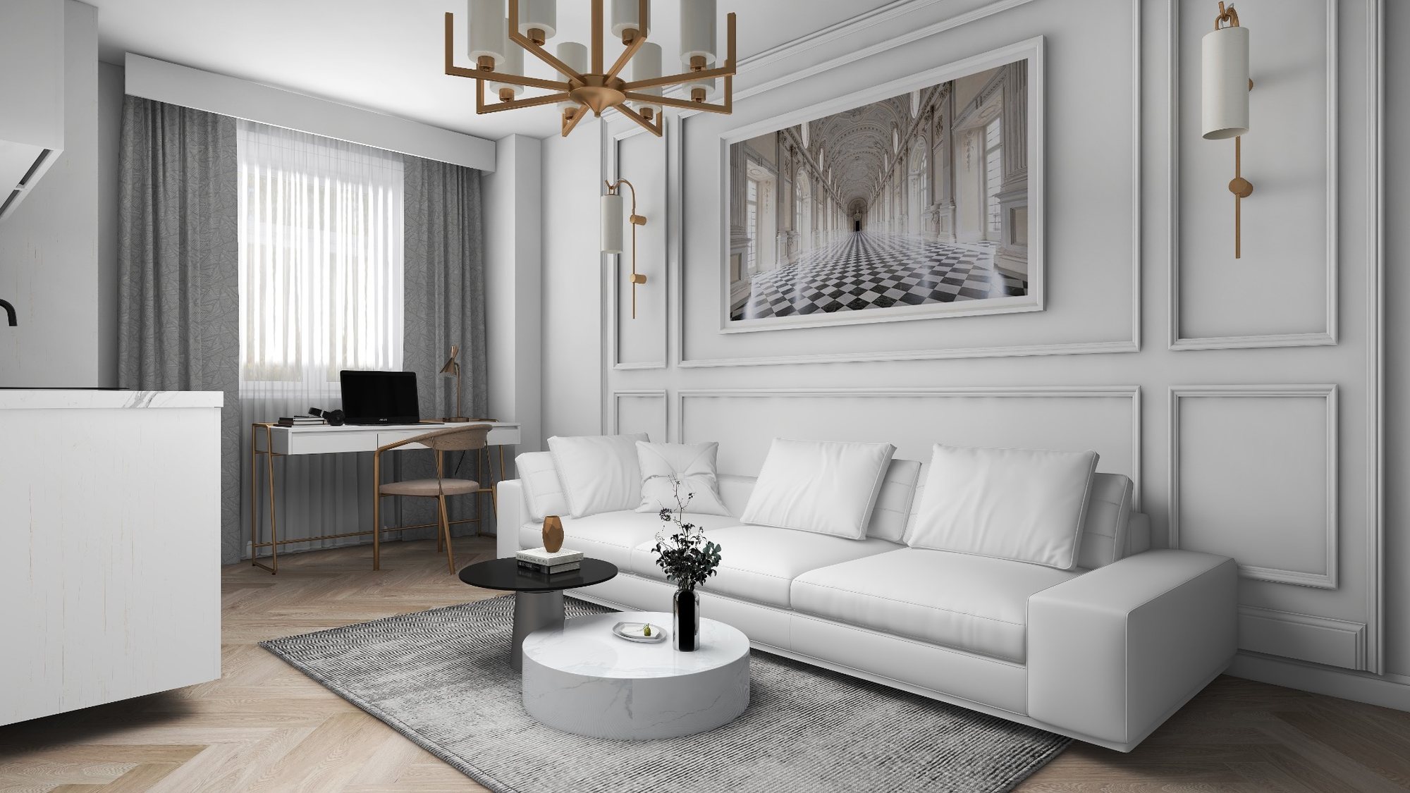 Salon inwestycyjny po przygotowaniu